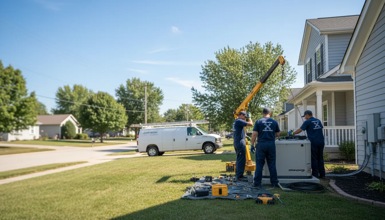 Generator Installation in Evans, LA near me